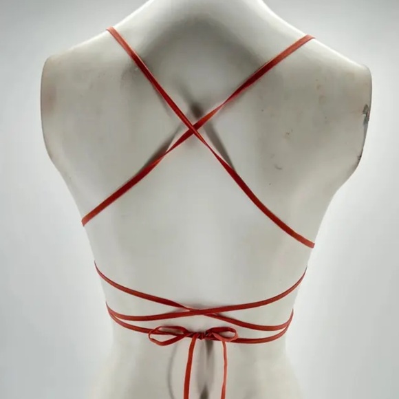 Cult Gaia Multicolor Butterfly Crop Top - Picture 4 of 4